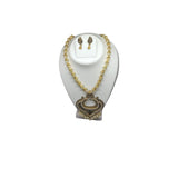 Golden Oxidised Necklace